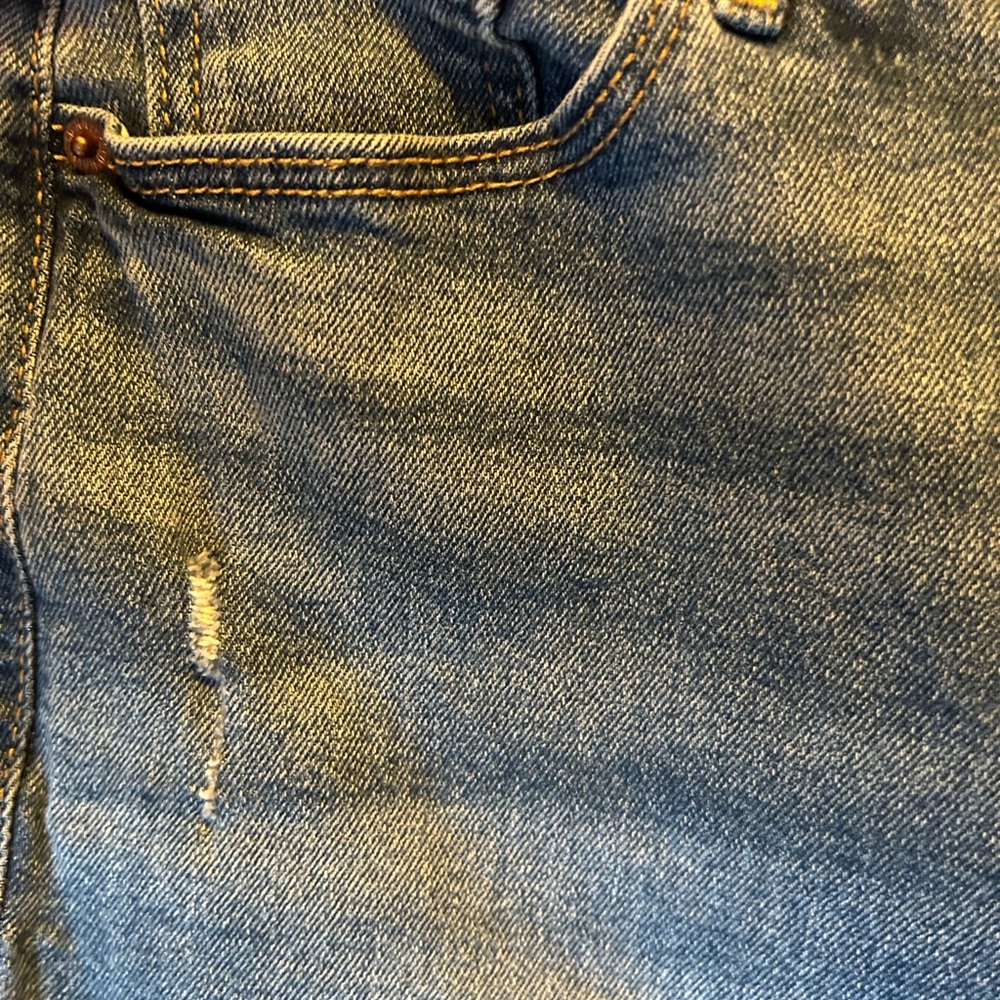 Old Navy Dark Blue Flare Jeans - Picture 5 of 6